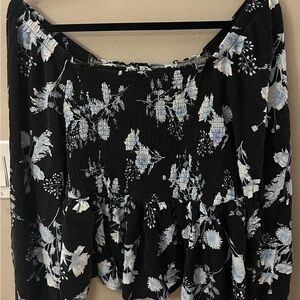 Off the shoulder torrid peasant blouse size 2